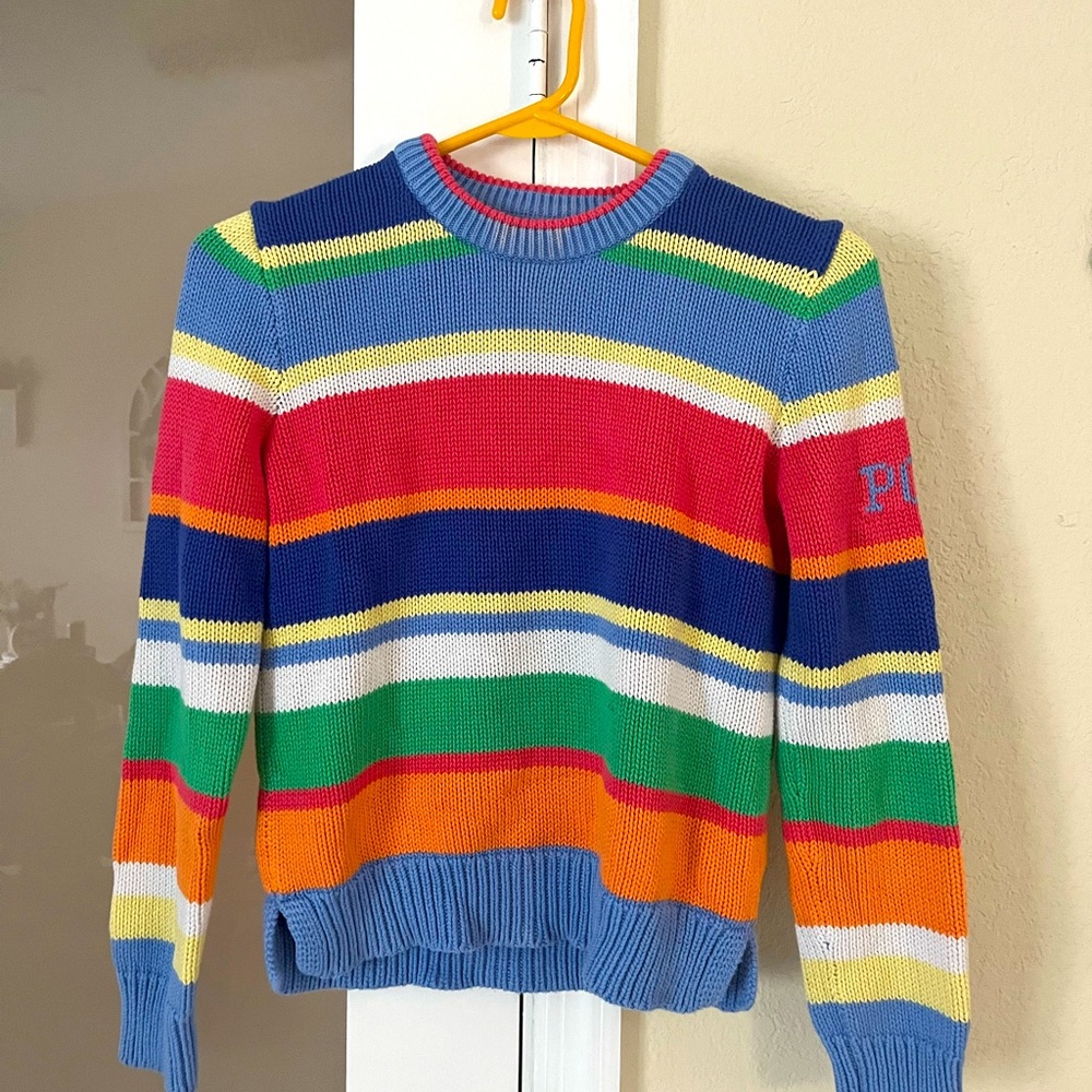 Polo Ralph Lauren Multi-Colored Striped Sweater